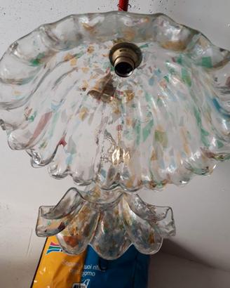 La Murrina Lampadario Murano anni 70