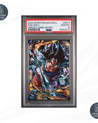 PSA 10 SON GOKU UGM8-SEC4 ULTRA GOD MISSION 8 JAP