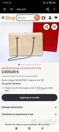 borsa rara Garavani in lucertola 