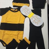 vestito Carnevale ape neonato 