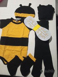 vestito Carnevale ape neonato 