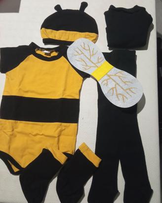 vestito Carnevale ape neonato 