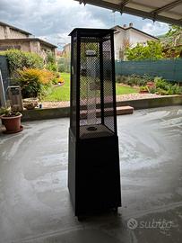 L’originale fungo a pellet riscaldante per esterno