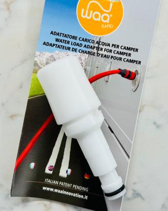 Adattatore carico acqua camper e barche