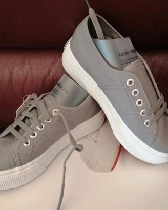 Superga grey n. 35