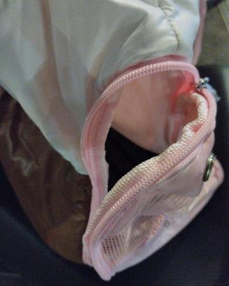 borsa porta cane della Puss DOG, rosa NUOVA