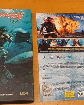 AQUAMAN LIBRETTO + BLU RAY EDIZIONE LIMITATA 