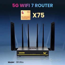 Router 5G Suncomm 08 Ultra con Modulo x75 Dual Sim