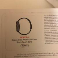 Apple watch serie 4 40mm