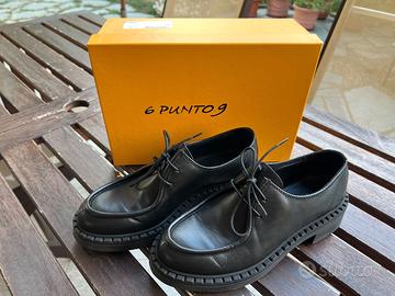 Scarpe stringate Marco Ferretti vera pelle