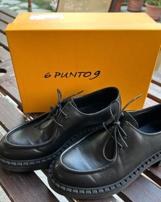 Scarpe stringate Marco Ferretti vera pelle