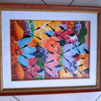 QUADRO FIORI COLORATI