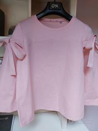 Blusa Intrend Cotone Popeline