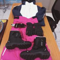 completo sci/neve bambina