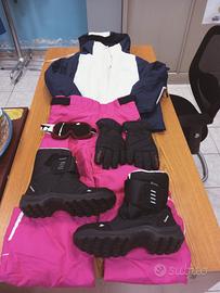 completo sci/neve bambina