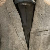 Giacca uomo casual grigio Zara S estate primavera