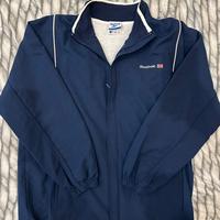 Giacca a vento vintage Reebok blu scuro uomo M 90’