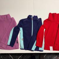 maglie da neve in pile bambino/a