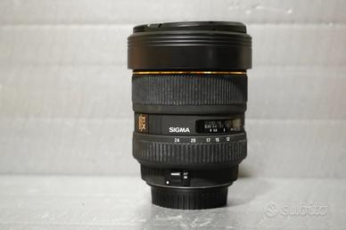 Sigma 12-24mm f/4.5-5.6 DG HSM II - Canon EF Fit