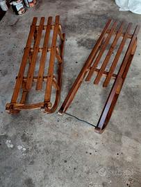 ANTICHI SLITTINI GRANDI MARCA DAVOS