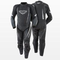 Tuta pelle divisibile moto prexport misano nero
