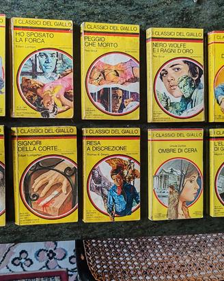 Classici del Giallo Mondadori 1° edizione 1969-81