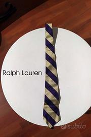 Rarità vintage  Polo Ralph Lauren Cravatta a righe