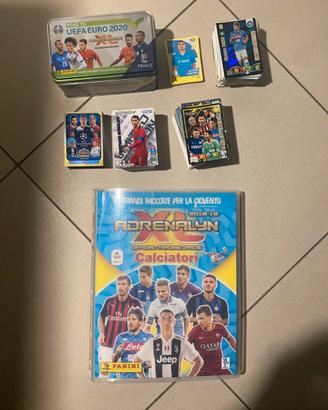 carte adrenalyn/match attax e panini