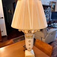 Lume, lampada da tavolo Princell con strass