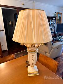 Lume, lampada da tavolo Princell con strass