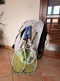Racchette+ Borsone+ gadget tennis