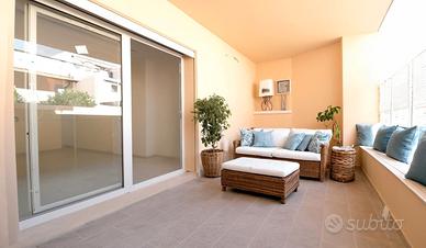 Trivano nuovo con terrazza e p.auto