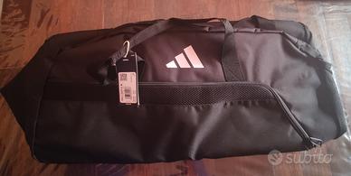 Borsa Adidas unisex black White Tiro L Duffle M