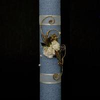 Tubo portapergamena celeste