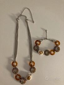 Collana e bracciale Thun