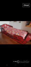 Letto barca pirati