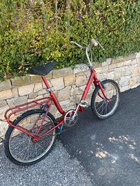 Bici graziella ROSSO FIAMMANTE