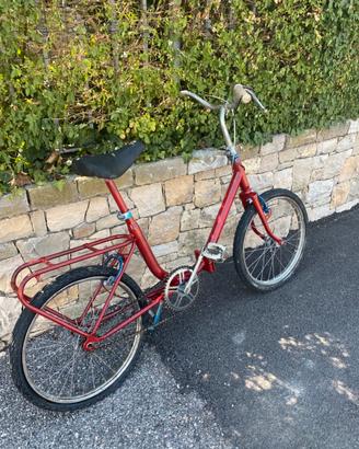 Bici graziella ROSSO FIAMMANTE
