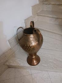 Anfora di rame artigianale di 64 cm