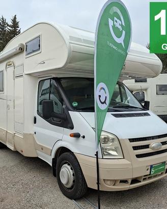 CAMPER RIMOR FORD MANSARDATO 6 POSTI DINETTE LETTI