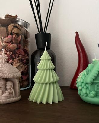 Candele natale idea segnaposto