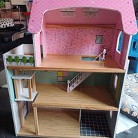 Casa bambole legno