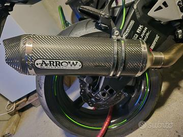 TERMINALE ARROW PER KAWASAKI ZX10R 2011/2015