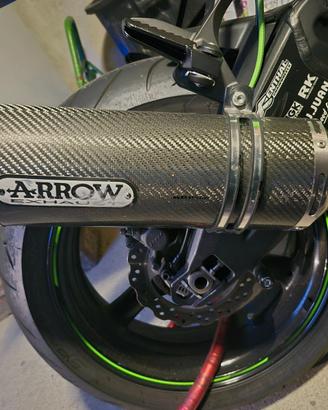 TERMINALE ARROW PER KAWASAKI ZX10R 2011/2015