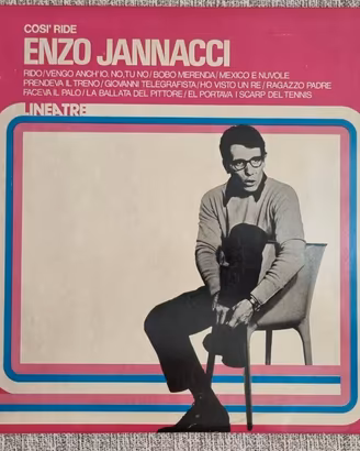 Vinile 33 giri "Così ride Enzo Jannacci"