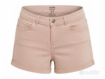 Short rosa jeans 