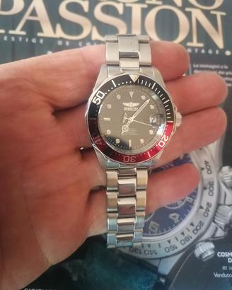 orologio uomo acciaio automatico Invicta 