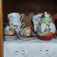 Servizio da tè/caffè giapponese d’epoca 