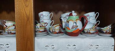 Servizio da tè/caffè giapponese d’epoca 