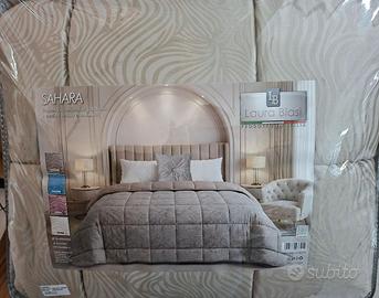 Trapunta in velluto Jacquard con 1 cuscino